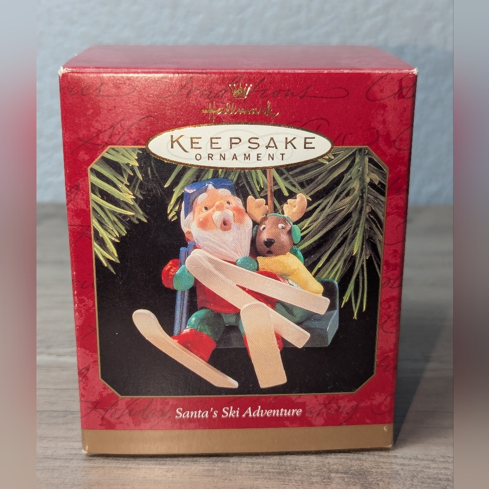 Santa Ski Adventure Hallmark Keepsake 1997